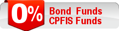Invest in bond and CPFIS funds at 0% sales charge