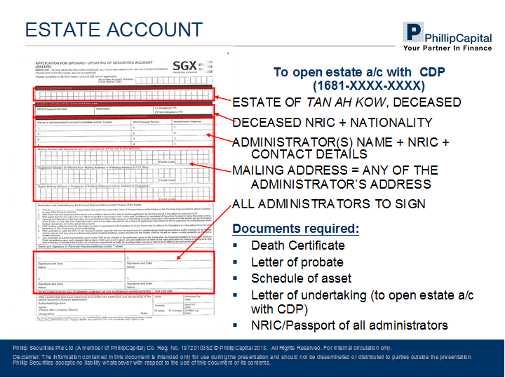 1.1.3) Estate/Trustee Account (Deceased)